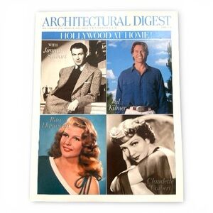 Architectural Digest Magazine April 1998 Hollywood at Home Val Kilmer
